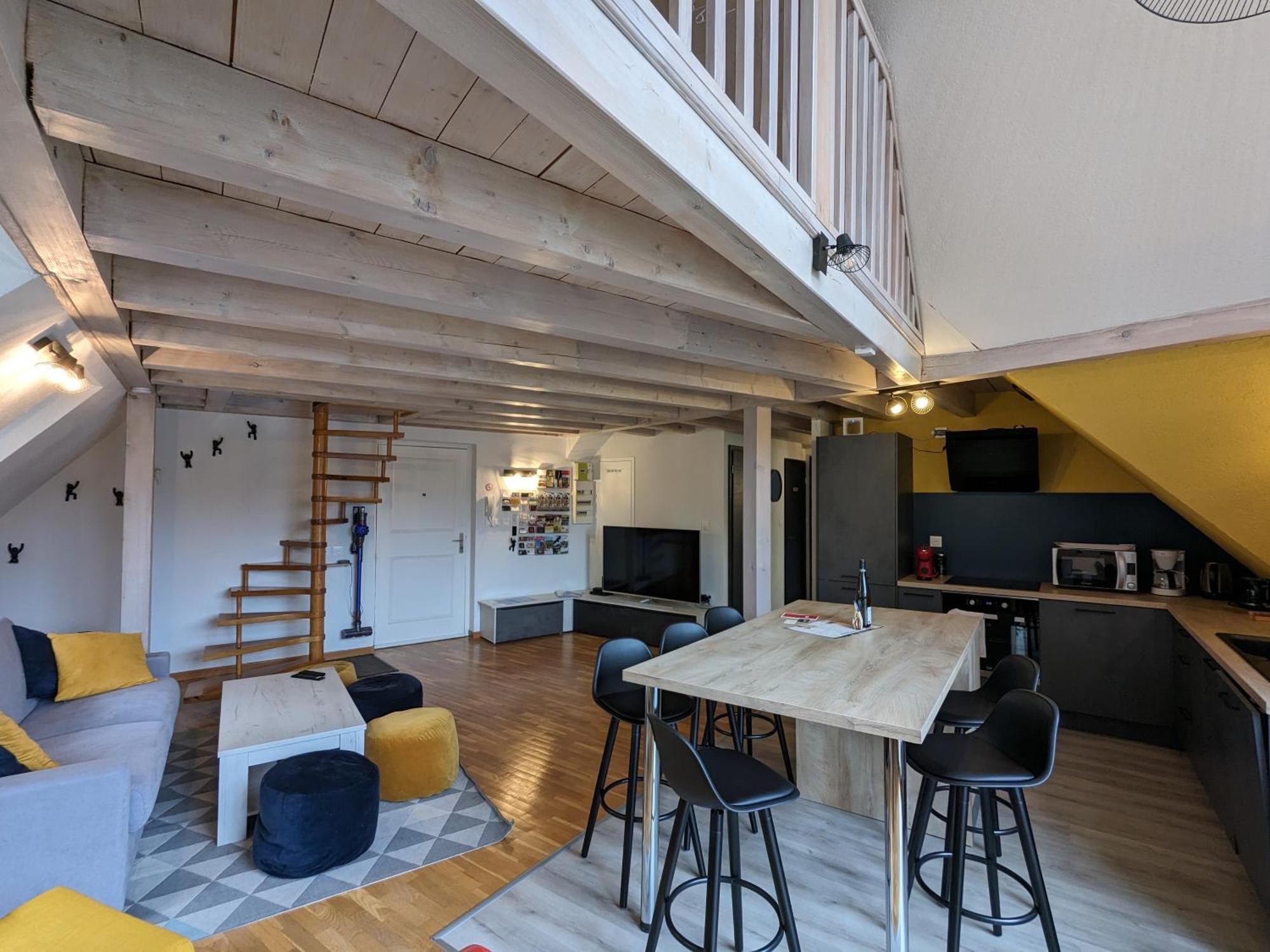 Appartement Le Ch'Ti Alsacien Eguisheim Eksteriør bilde